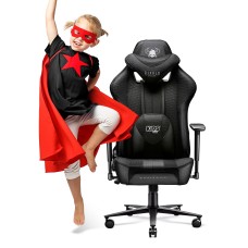 Геймерське крісло Diablo X-Player 2.0 Kids для дітей чорне