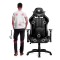 Геймерське крісло Diablo X-RayKing Size для високих людей чорно-сіре