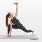 Гантель для фітнесу 1.0 кг EasyFit із вініловим покриттям салатова