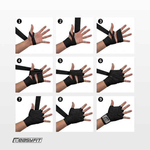 Бинти для боксу EasyFit Classic Wrap 5 м