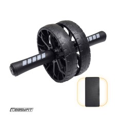 Ролик для пресу EasyFit BLM подвійний чорний