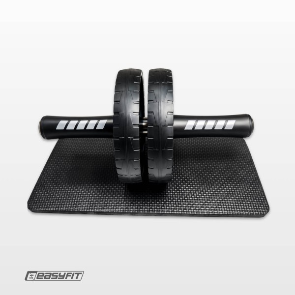 Ролик для пресу EasyFit BLM подвійний чорний