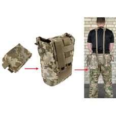 Підсумок для скидання магазинів піксель ЗСУ MM-14 (MOLLE, на тактичний пояс, розвантаження, РПС)