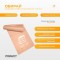 Стрічка для пілатесу EasyFit EPP 0.5 мм персикова