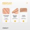 Стрічка для пілатесу EasyFit EPP 0.5 мм персикова