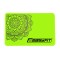 Блок для йоги EasyFit EVA з малюнком салатовий