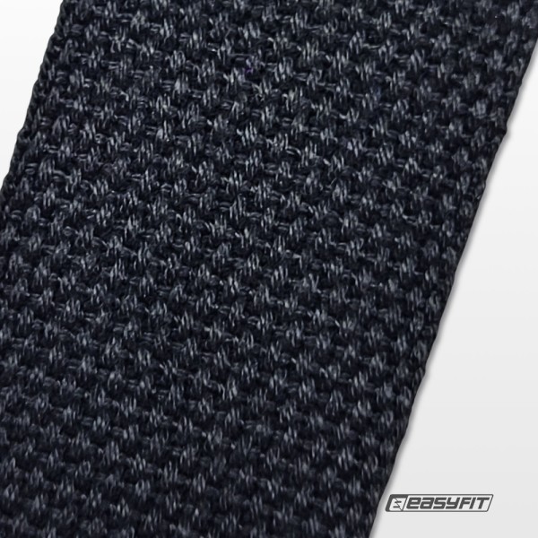 Ремінь для йоги EasyFit Чорний