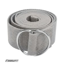 Ремінь для йоги EasyFit сірий