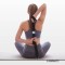 Ремень для йоги EasyFit с петлей (чорний)