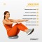Балансувальна масажна подушка EasyFit Сірий