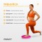 Балансувальна масажна подушка EasyFit Рожевий