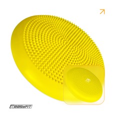Балансувальна масажна подушка EasyFit жовта