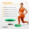 Балансувальна подушка масажна EasyFit Balance Cushion-A зелена + насос