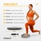 Балансувальна подушка масажна EasyFit Balance Cushion-A сіра + насос