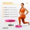 Балансувальна подушка масажна EasyFit Balance Cushion-A рожева + насос