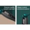 Швидкісна скакалка з лічильником EasyFit чорний-зелений