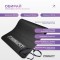 Килимок для фітнесу та йоги EasyFit NBR 10 мм Чорний
