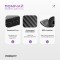 Килимок для фітнесу та йоги EasyFit NBR 10 мм Чорний