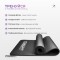 Килимок для фітнесу та йоги EasyFit NBR 10 мм Чорний