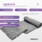 Рушник для йоги з мікрофібри EasyFit Yoga Mat Towel (Сірий)