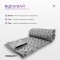 Рушник для йоги з мікрофібри EasyFit Yoga Mat Towel (Сірий)