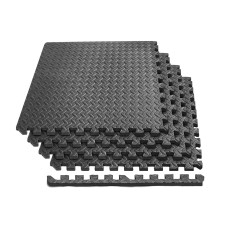 Татамі мат EasyFit SwallowTail-2 4 шт (60х60х2 см) пазл ластівчин хвіст з бортиком