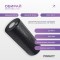 Масажний ролик EasyFit LightWeight 33х14 см з масажером для стоп 33х5 см