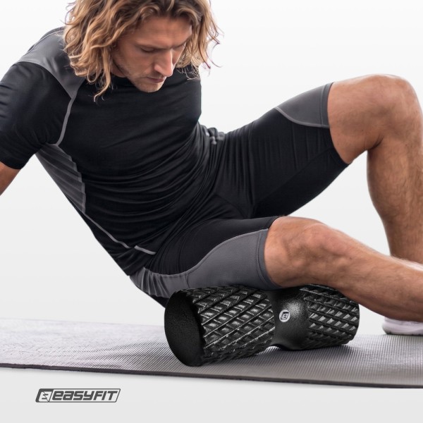 Масажний ролик EasyFit Grid Roller EPP 42 см
