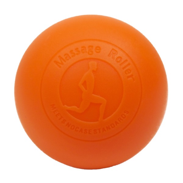 Масажний м'ячик EasyFit каучук 6.5 см помаранчевий