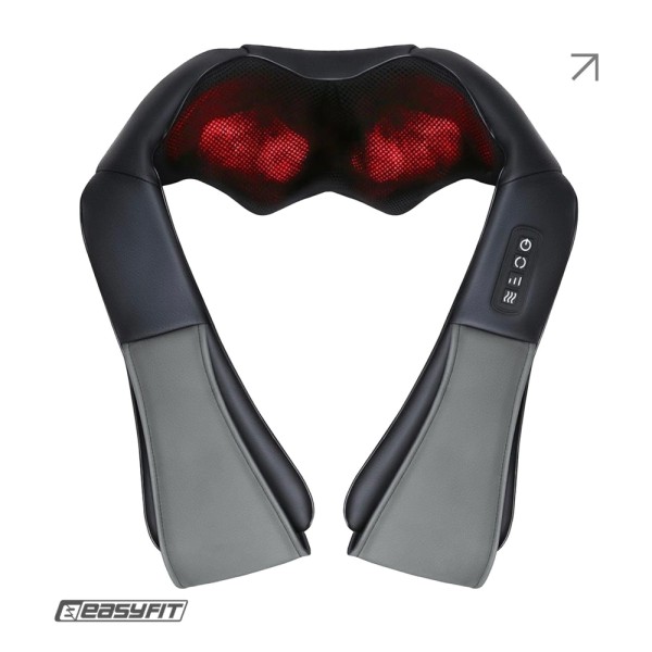 Масажер для шиї EasyFit Shiatsu (роликовий шиацу-масаж плечей і тіла)