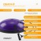 Балансувальна платформа EasyFit BOSU 60 см Фіолетовий
