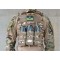 Плитоноска Pantsyr-2 (тактичний військовий жилет, бронежилет MOLLE) Multicam Arid