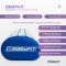 Масажний килимок EasyFit з подушкою (аплікатор Кузнєцова) + чохол Синій з білим