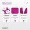 Масажний килимок EasyFit з подушкою (аплікатор Кузнєцова) + чохол Фіолетовий
