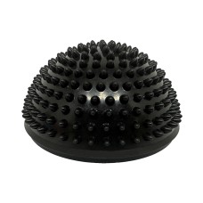 Півсфера масажна кіндербол EasyFit 16 см м'яка чорна