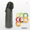Спортивна пляшка для води зі смаками EasyFit Air Up (7 ароматизованих капсул у комплекті), 650 мл