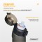 Спортивна пляшка для води зі смаками EasyFit Air Up (7 ароматизованих капсул у комплекті), 650 мл