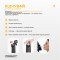 Спортивна пляшка для води зі смаками EasyFit Air Up (7 ароматизованих капсул у комплекті), 650 мл