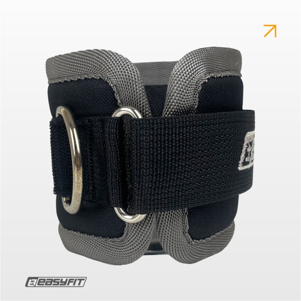 Манжета EasyFit чорна для тяги на тренажері Бубновского