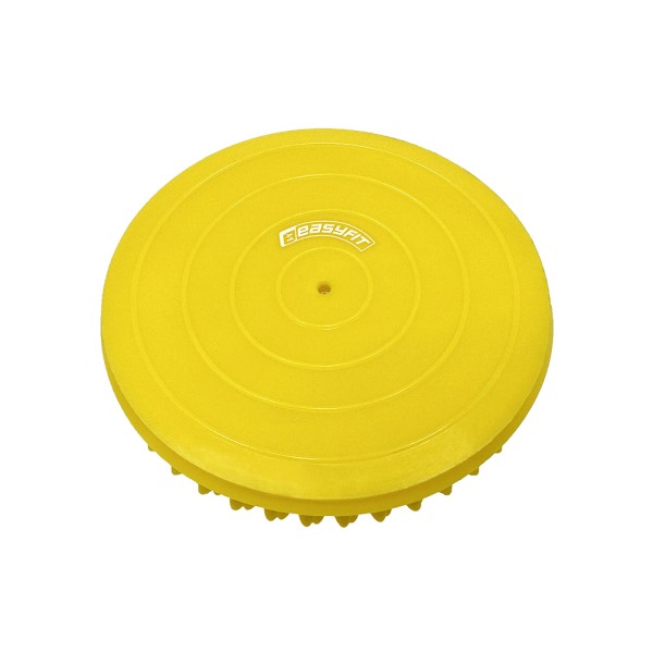 Півсфера масажна кіндербол EasyFit 16 см м'яка жовта