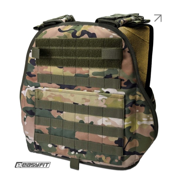 Плитоноска Pantsyr-2 (тактичний військовий жилет, бронежилет MOLLE) Multicam Original (Classic)
