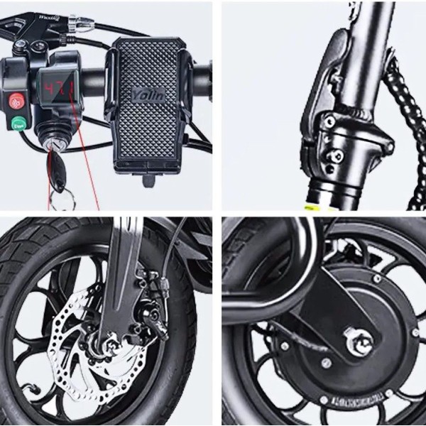 Електросамокат Bogist M5 PRO, чорний
