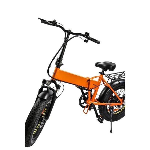 Електровелосипед фетбайк Myatu F0320F, оранжевий