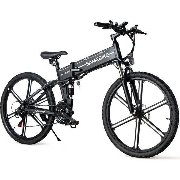 Електровелосипед SameBike LO26-II, чорний