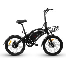 Електровелосипед DYU D20, чорний