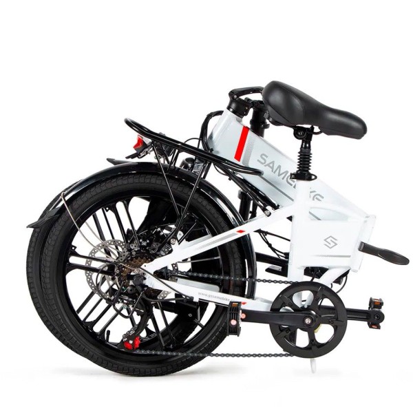 Електровелосипед SameBike 20LVXD30-II, білий