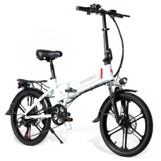 Електровелосипед SameBike 20LVXD30-II, білий