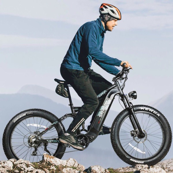 Електровелосипед SameBike RS-A08, чорний