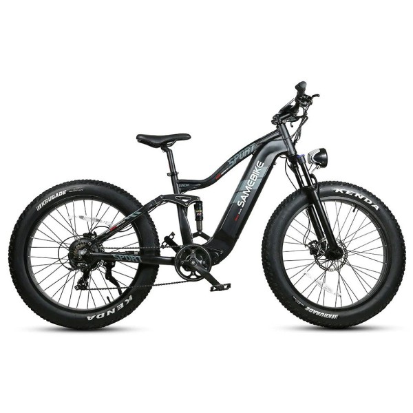 Електровелосипед SameBike RS-A08, чорний
