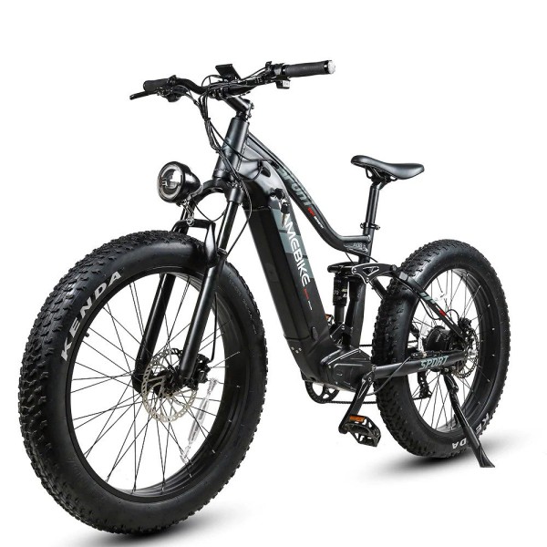 Електровелосипед SameBike RS-A08, чорний